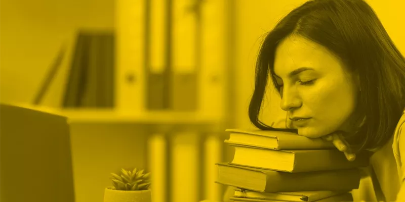 Étudiante en burn-out suite à ses études